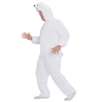 Preview: Plush polar bear full body costume