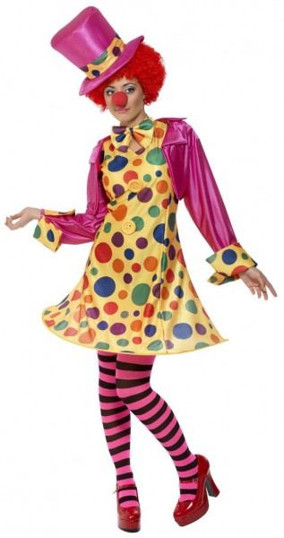 Dotted circus clown costume