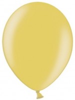 Vorschau: 100 Celebration metallic Ballons gold 29cm
