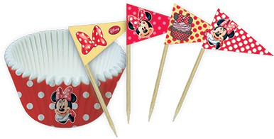 Minnie's Bistro Cupcake Set 48 delar