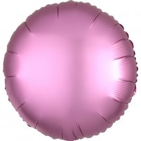 Ballon aluminium Satin Luxe Flamingo 43cm
