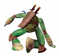 Aperçu: Tortue Ninja Leonardo Airwalker XXL