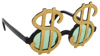 Okulary Wannabe Millionaire ze znakami dolara