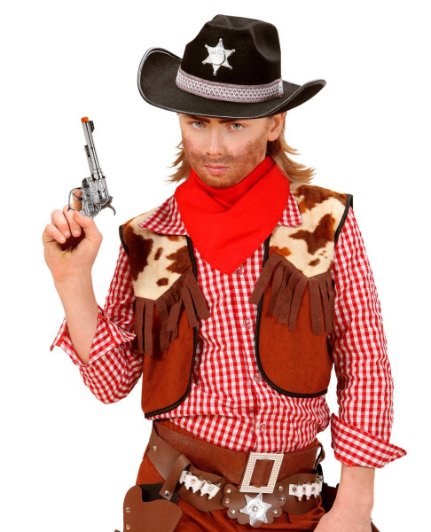 Cowboy Sheriff Pistole mit Soundeffekt 3
