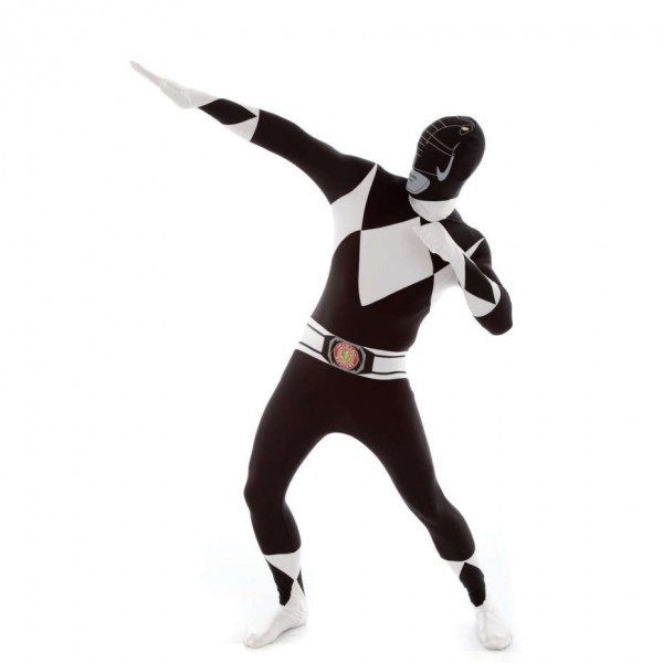Ultimate Power Rangers Morphsuit zwart 2