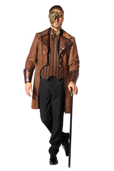 Szlachetny kostium steampunk dla mężczyzn