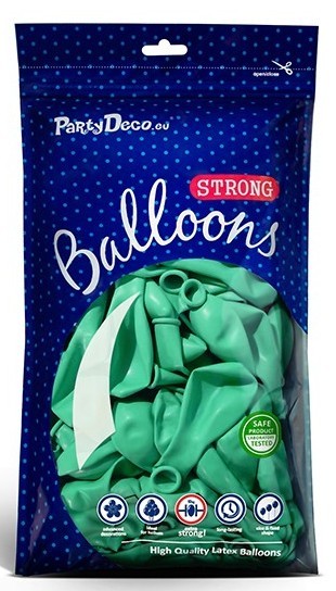 10 Partystar Luftballons mint 27cm