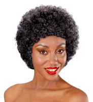 Afro Perücke für Damen und Herren schwarz