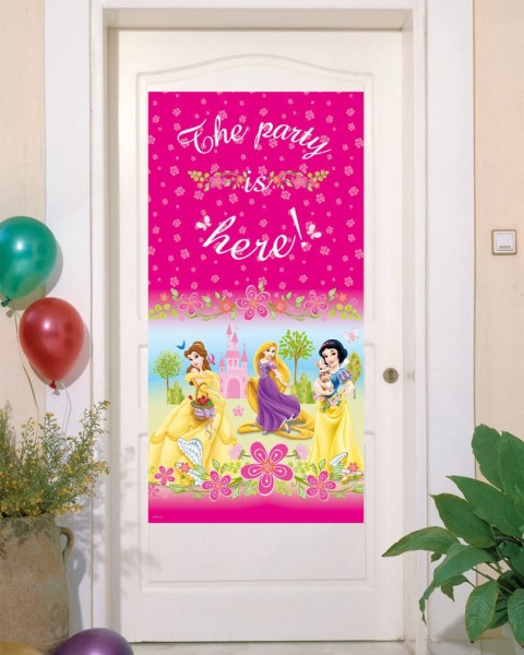 Princesses Dream Door Curtain Kids Compleanno 150cm