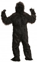 Oversigt: Sort grumpy unisex Gorilla kostume