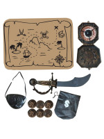 Widok: Kompletny zestaw kostiumów dla dzieci Pirate Piet