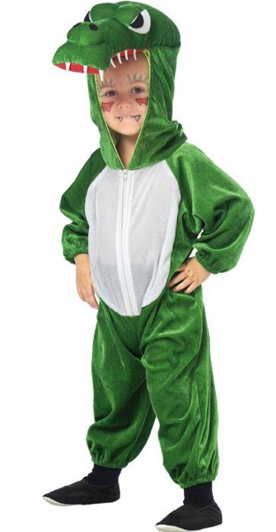 Plush crocodile Schnappo child costume