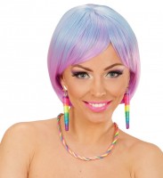 Neon rainbow necklace