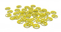 Oversigt: Funny Emoji World Metallic Sprinkle Decoration 30g
