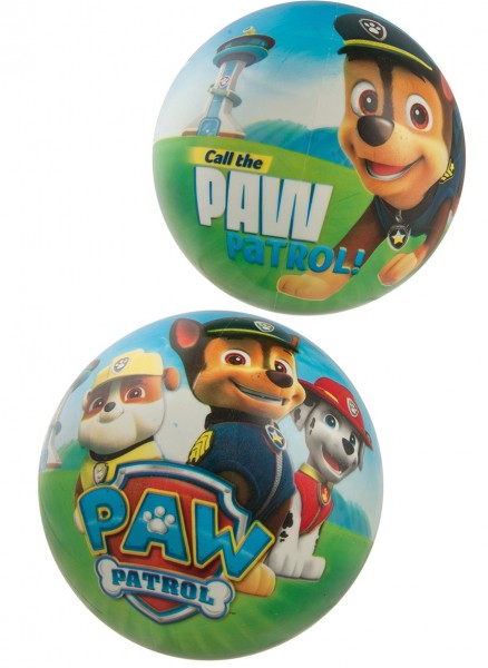 Paw Patrol plastic bal 11cm