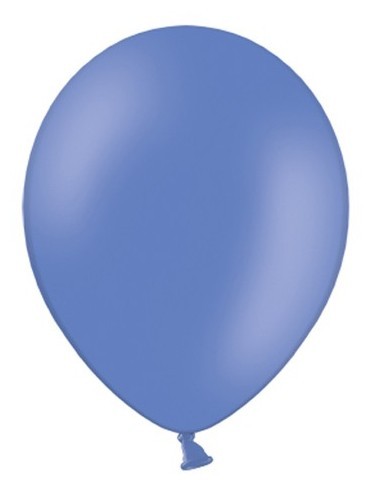 10 Partystar Luftballons lila-blau 27cm