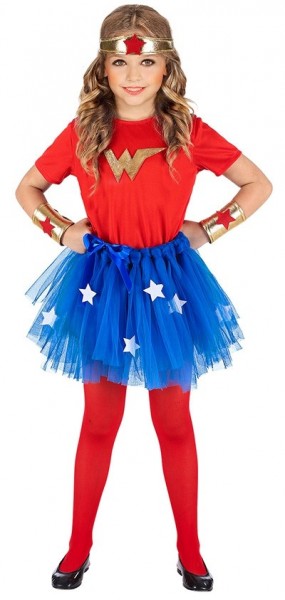 Little Wonder Girl child costume