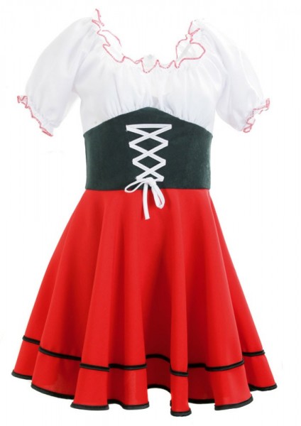 Fairy tale forest Little Red Riding Hood dress 3
