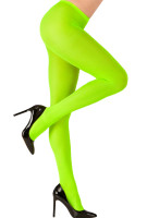 Voorvertoning: UV-panty neon groen 40 DEN