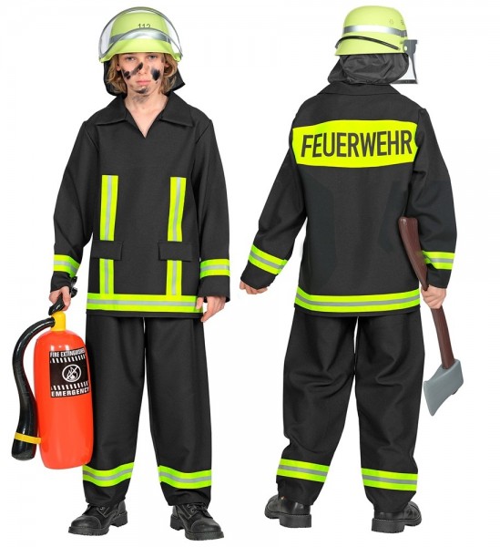 Brandmand Benny kostume til børn 3