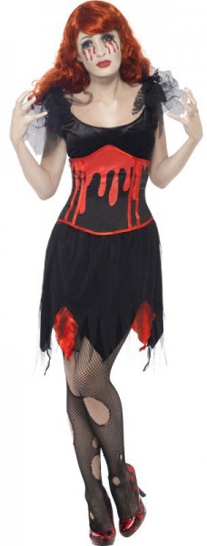 Halloween kostume blodige vampyr lady