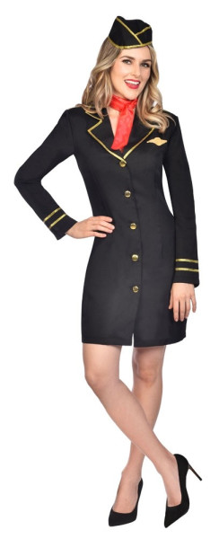 Sally Stewardess Costume Ladies