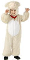 Preview: Plush lamb sheep costume for children