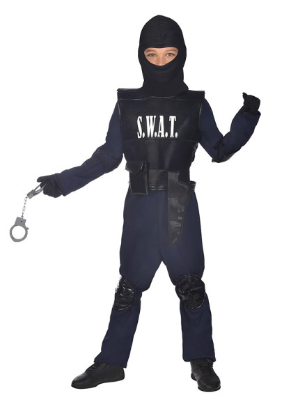 Disfraz infantil agente SWAT deluxe