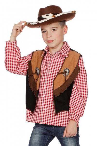 Joey Cowboy Vest For Kids