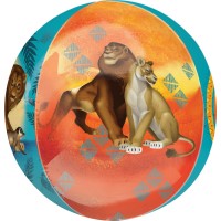 Lion King Orbz ballon 38 x 40 cm