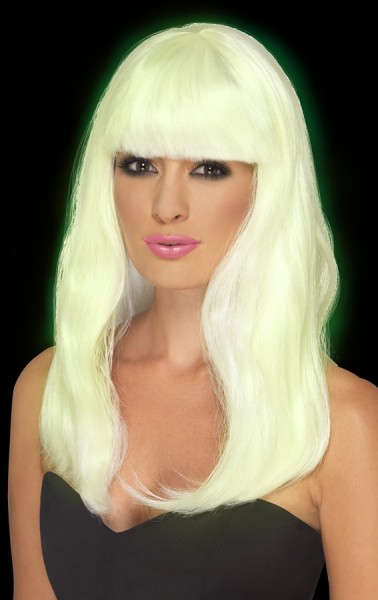 Glamor neon wig for women