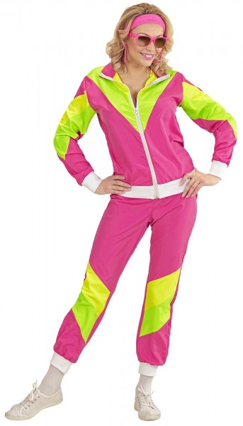 Pink funky jogging suit