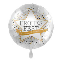 Frohes Fest & viel Gesundheit Ballon 45cm