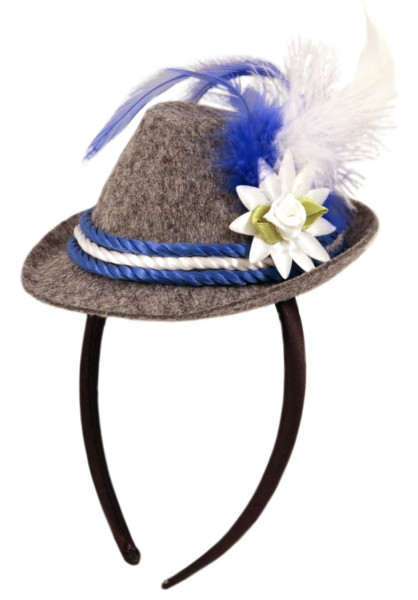 Pannband med mini Oktoberfest hatt