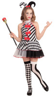 Förhandsgranskning: Harlequin Jolly Lolly Girls Kostym