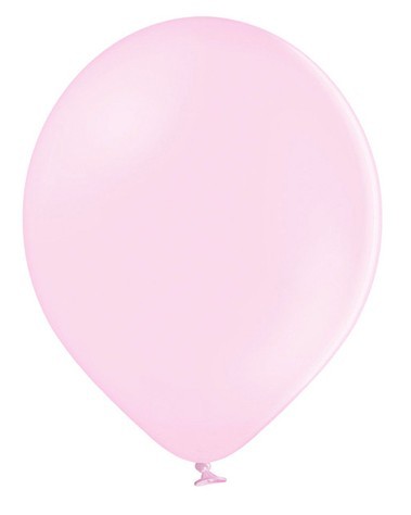 50 party star balloons pastel pink 27cm