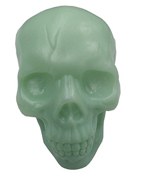 Glow In The Dark skull 8x11x7.5cm