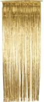 Glamorous Fringe Curtain Gold 91cm x 2.44m