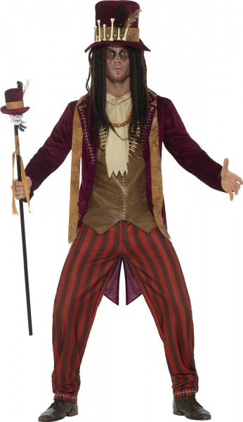 Crazy voodoo magiker premium herre kostume