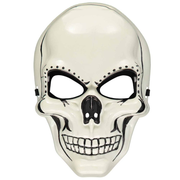 Maska ze szkieletem czaszki dla mężczyzn