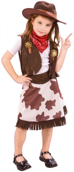 Costume da cowgirl Gilly per bambini