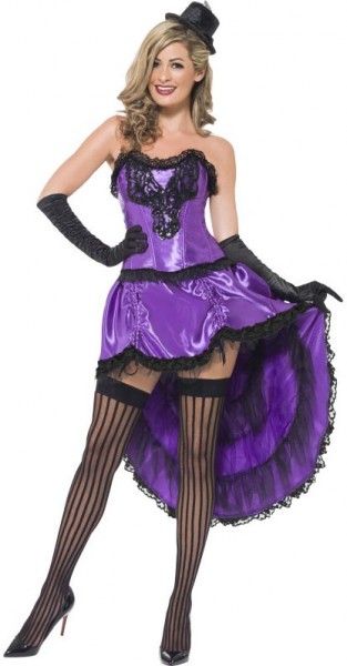 Burlesk Lady Violetta kostym
