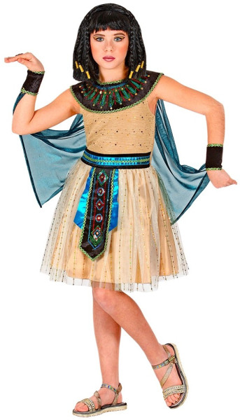 Farao glitter kostume til piger 3
