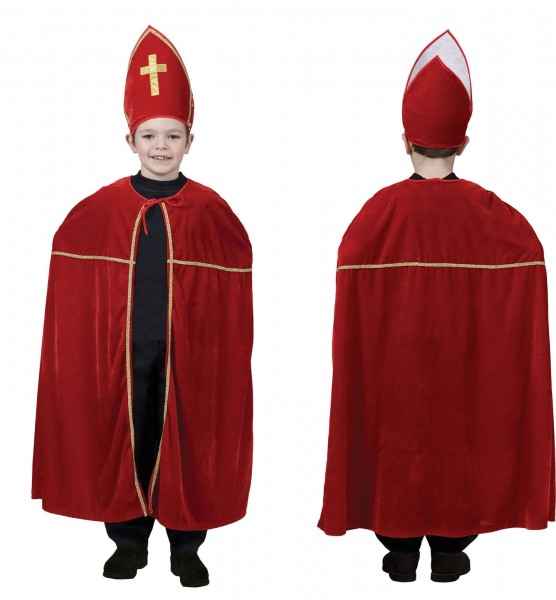 Mini Saint Nicholas children's costume