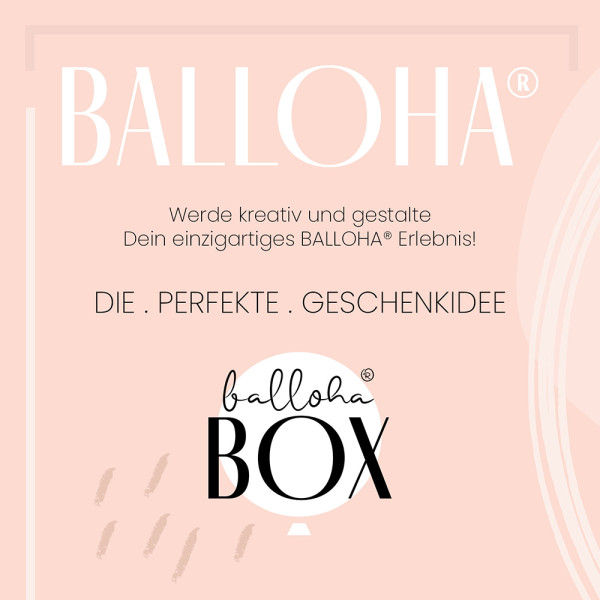 Balloha Geschenkbox DIY Herzlich Willkommen XL 6