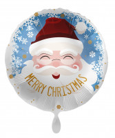 Grüße von Santa Folienballon 45cm