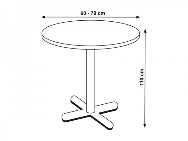 Elastische Tischhusse Weiß 2