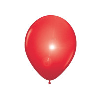 Vorschau: 5 LED Latexballons Rot 28cm