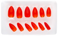 Widok: Ramona czerwone paznokcie zestaw 12 sztuk