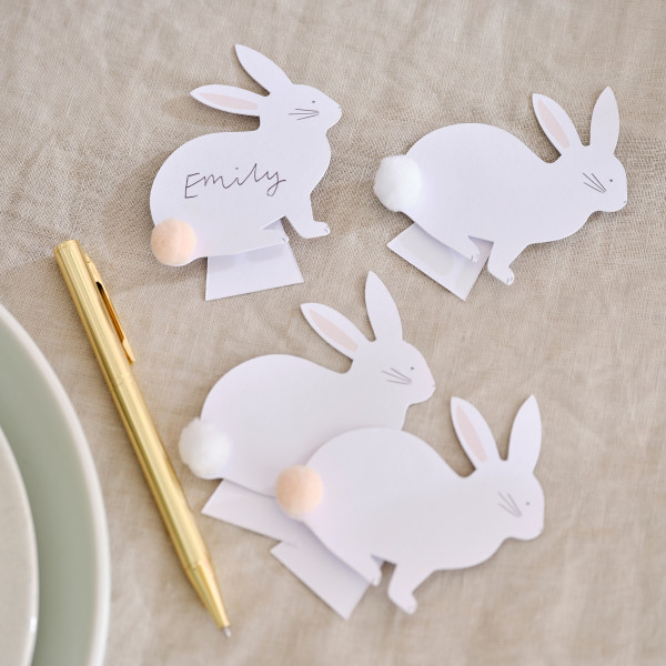 6 Easter Dream Bunny place cards